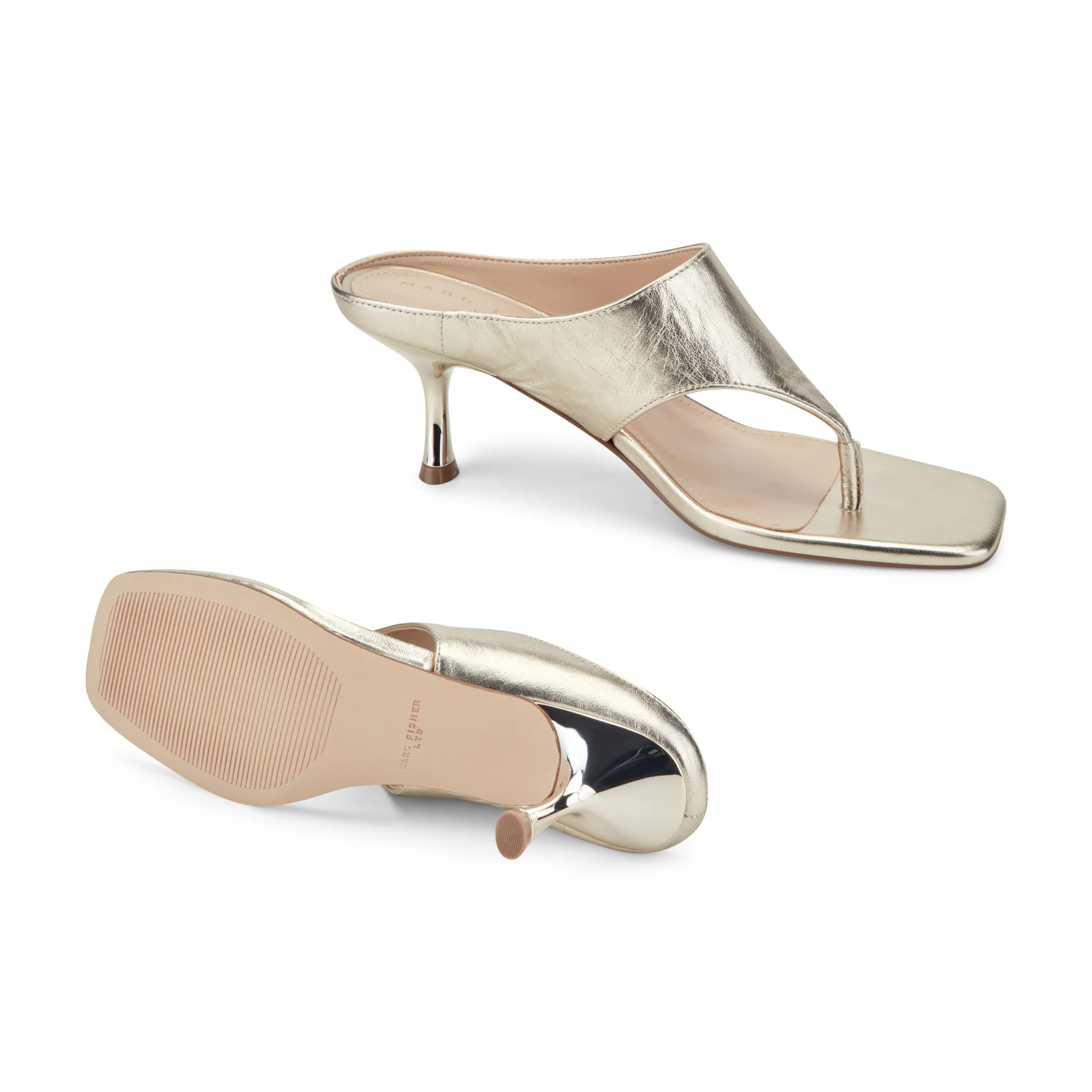 Adia Leather Thong Sandal - Image 4