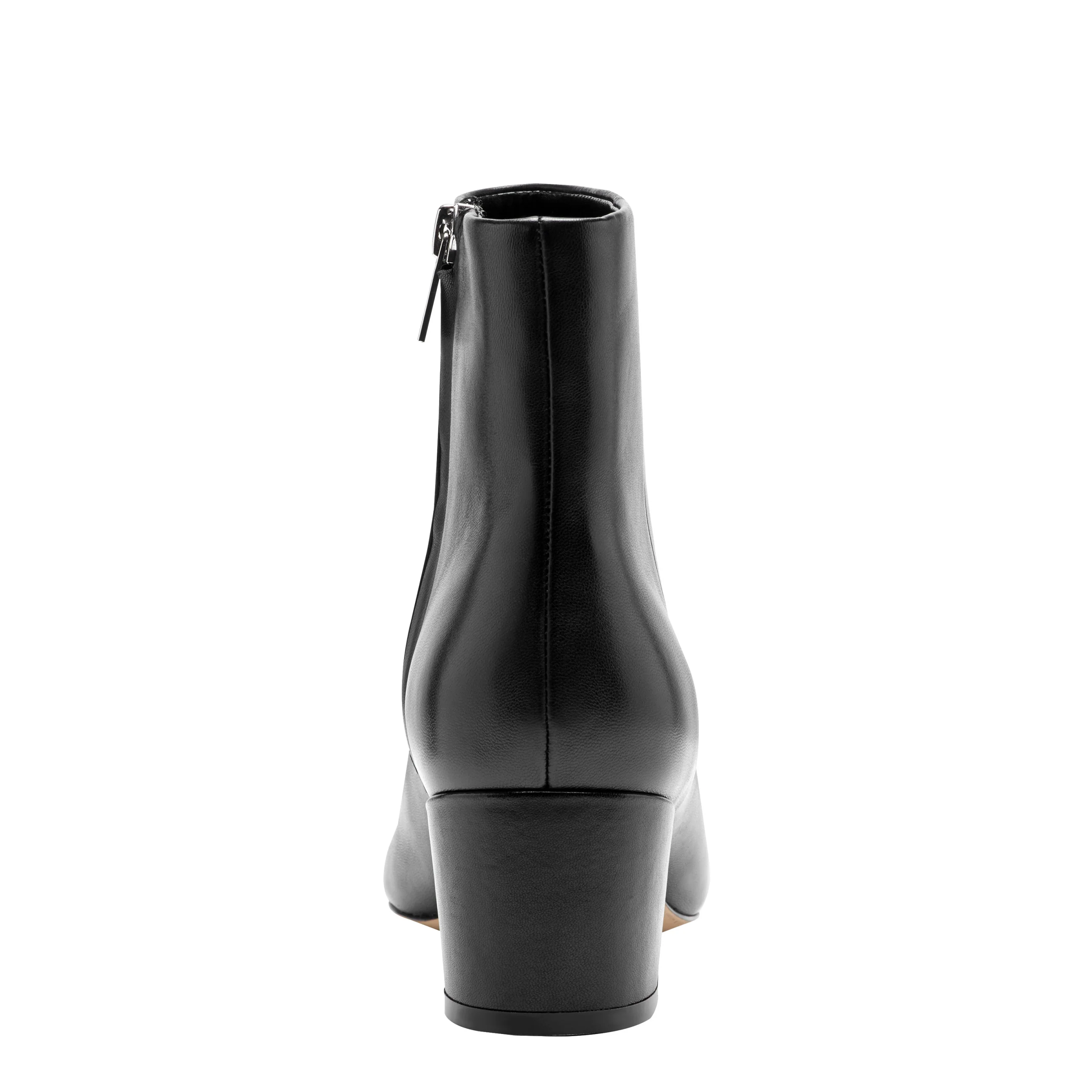Alfie Block Heel Leather Ankle Bootie - Image 4