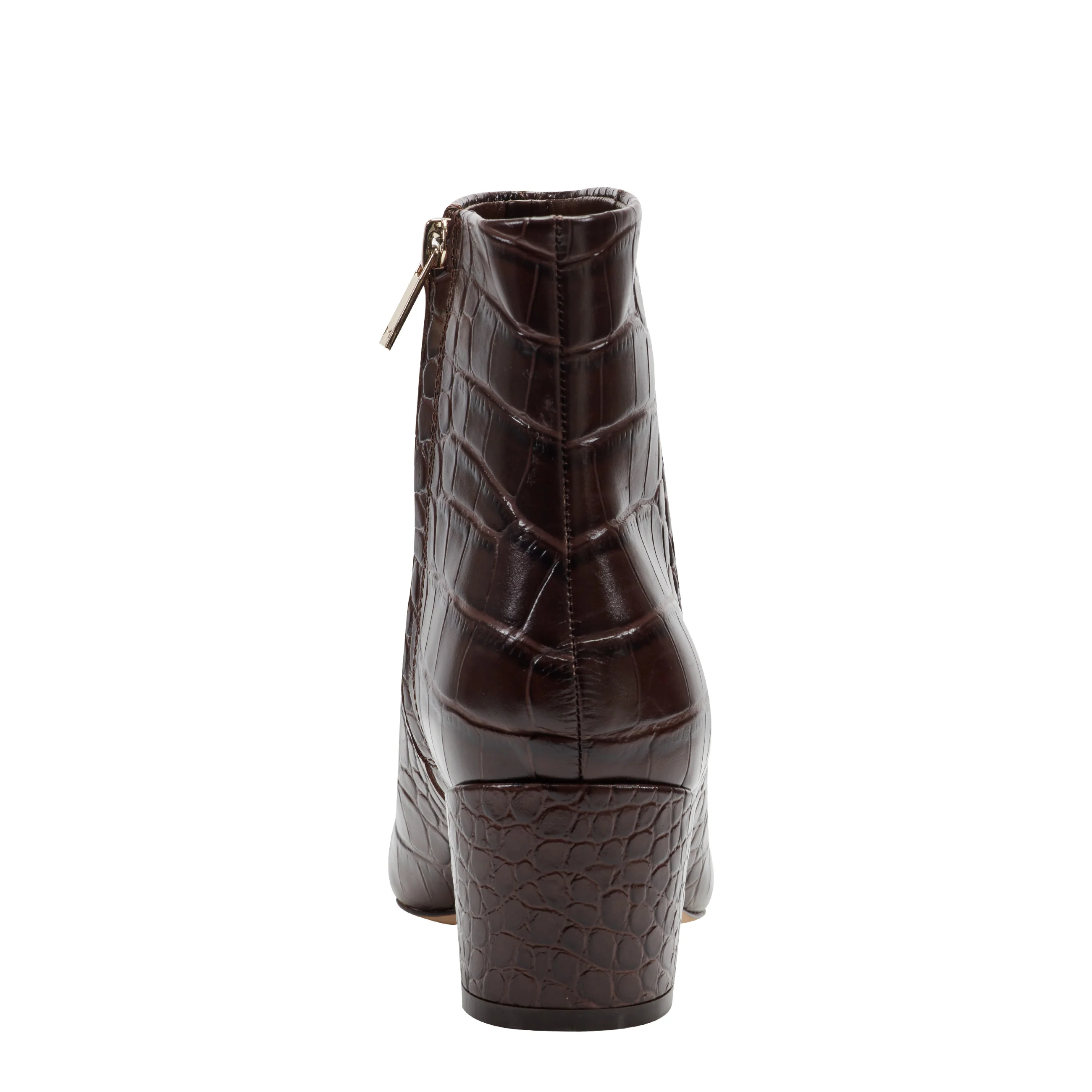 Alfie Block Heel Leather Ankle Bootie - Image 4