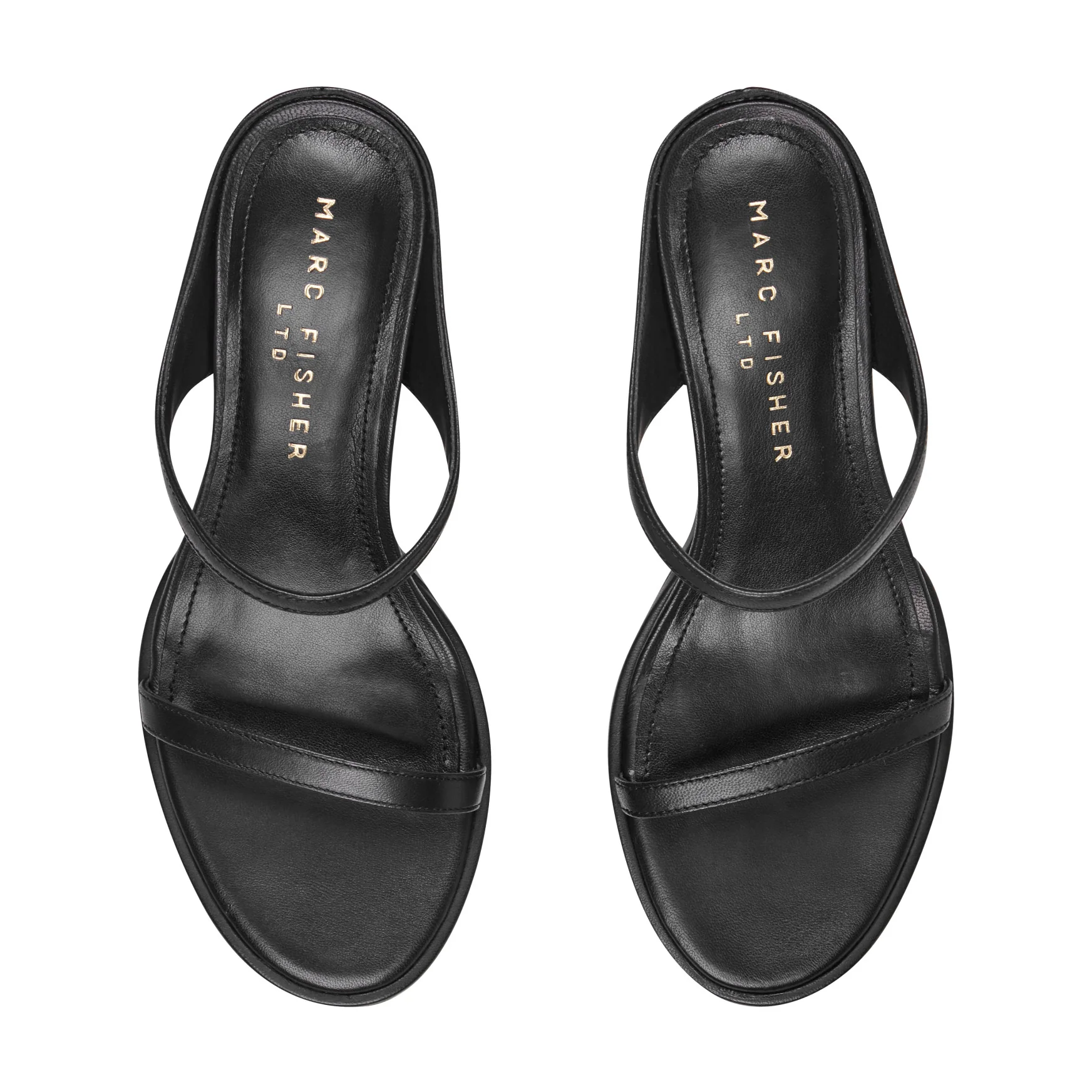 Alonde Leather Heeled Slide Sandal - Image 5