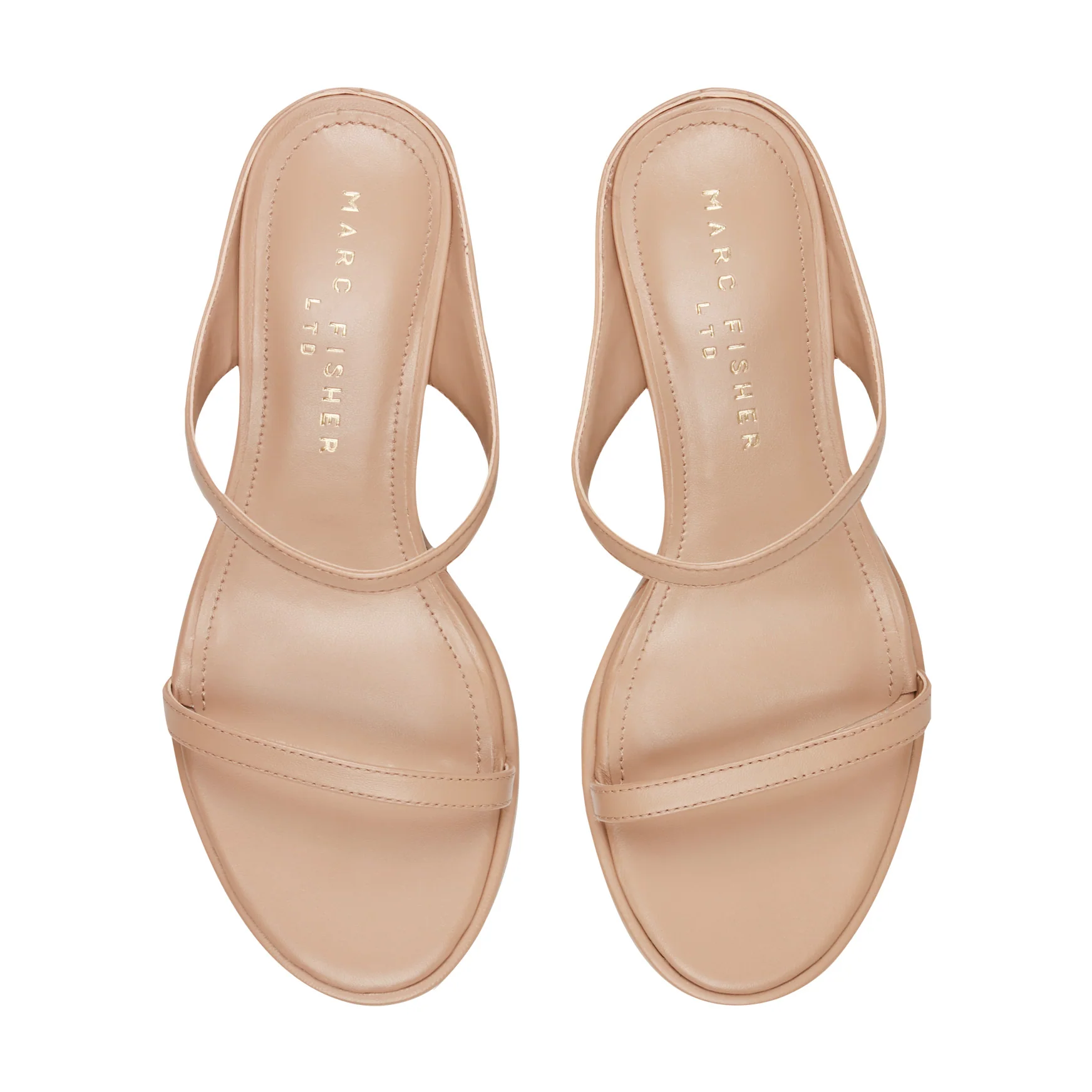 Alonde Leather Heeled Slide Sandal - Image 5