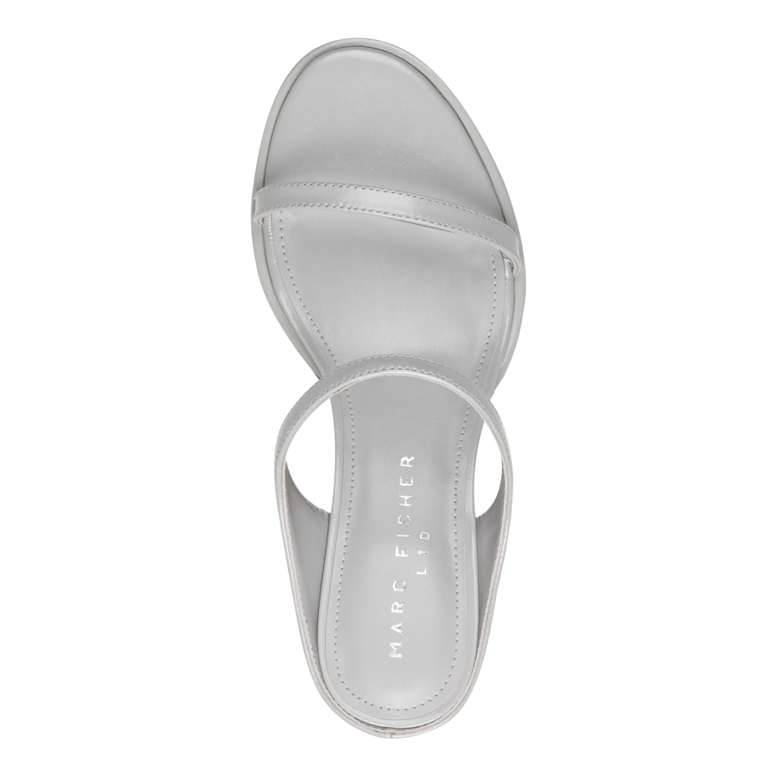 Alonde Leather Heeled Slide Sandal - Image 3