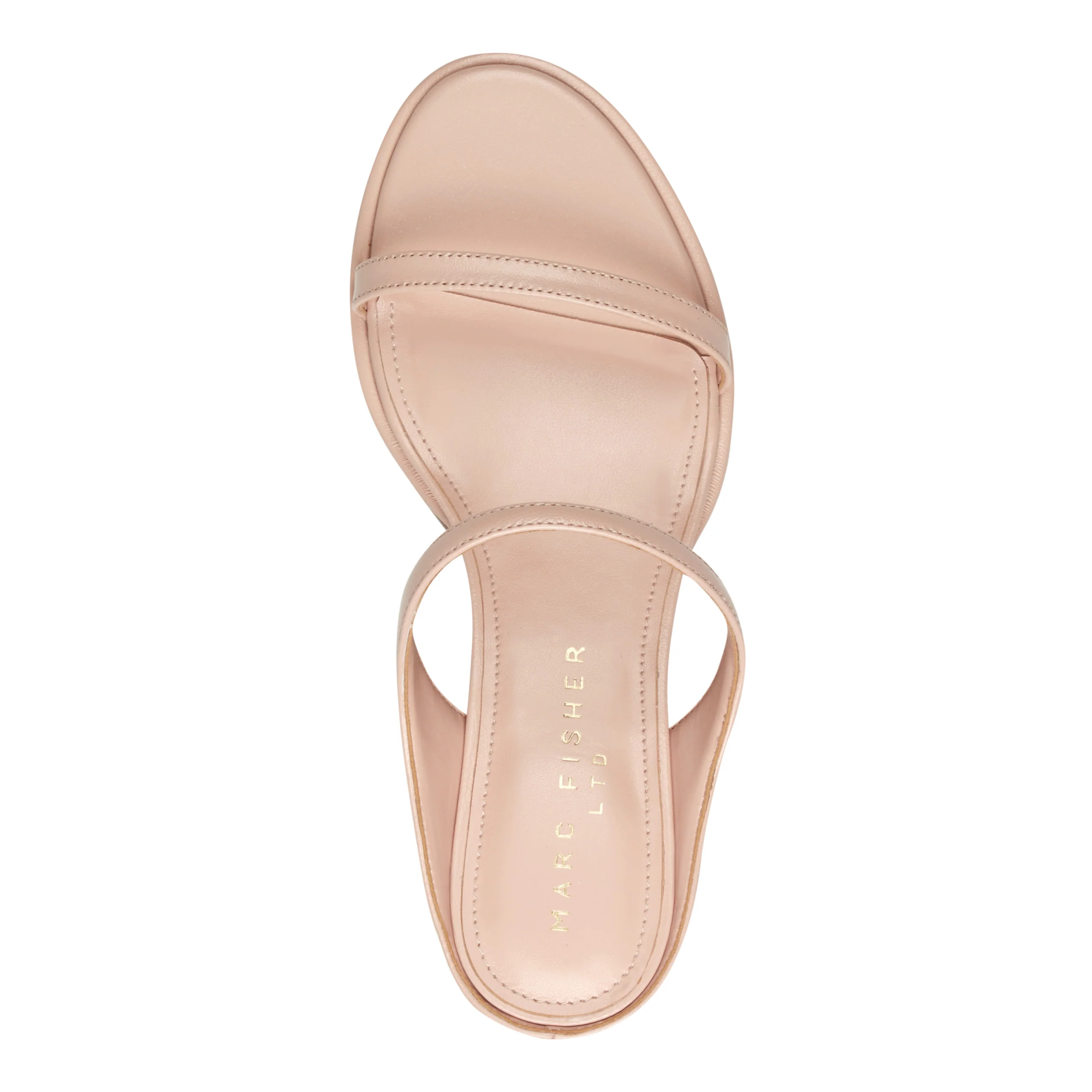 Alonde Leather Heeled Slide Sandal - Image 3