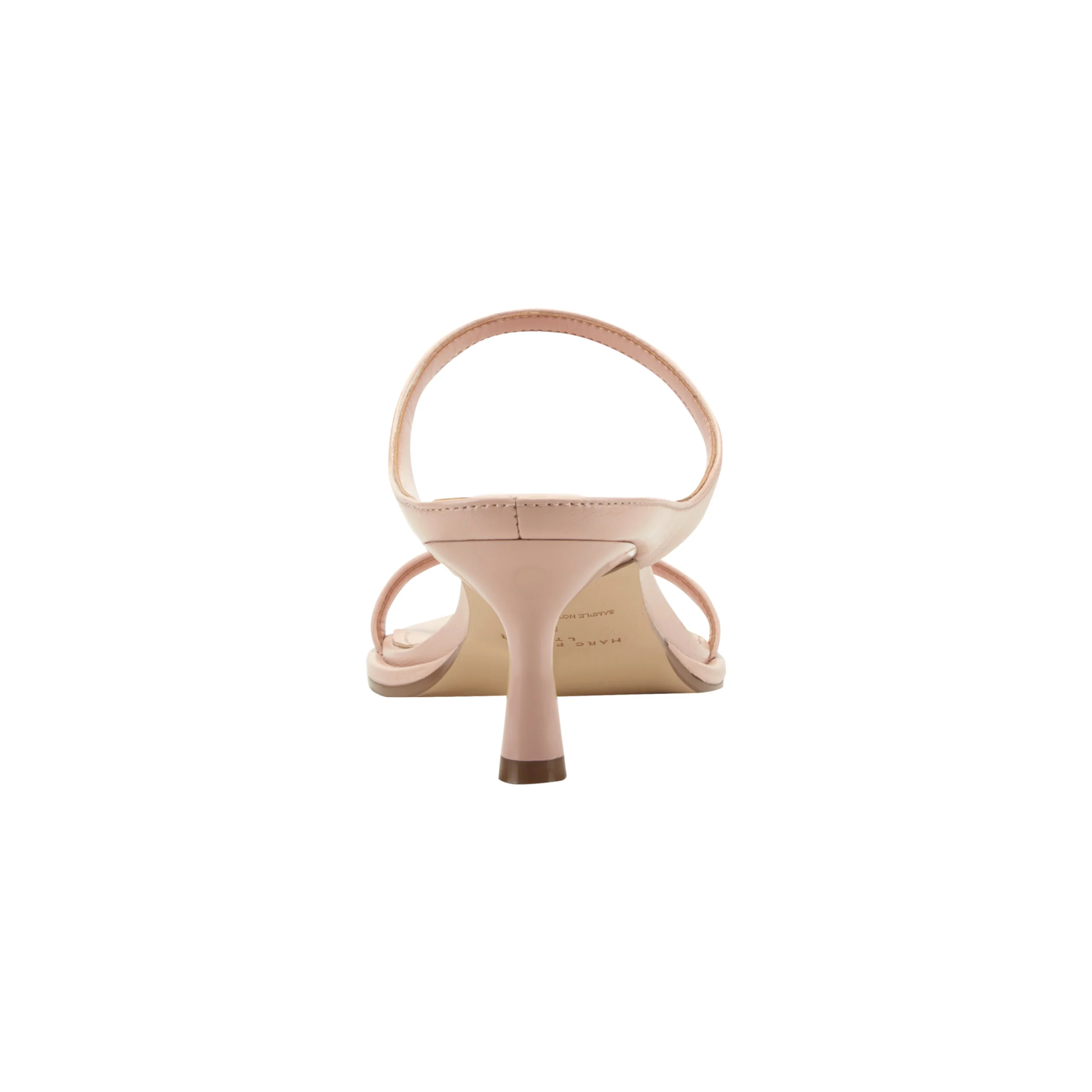 Alonde Leather Heeled Slide Sandal - Image 4