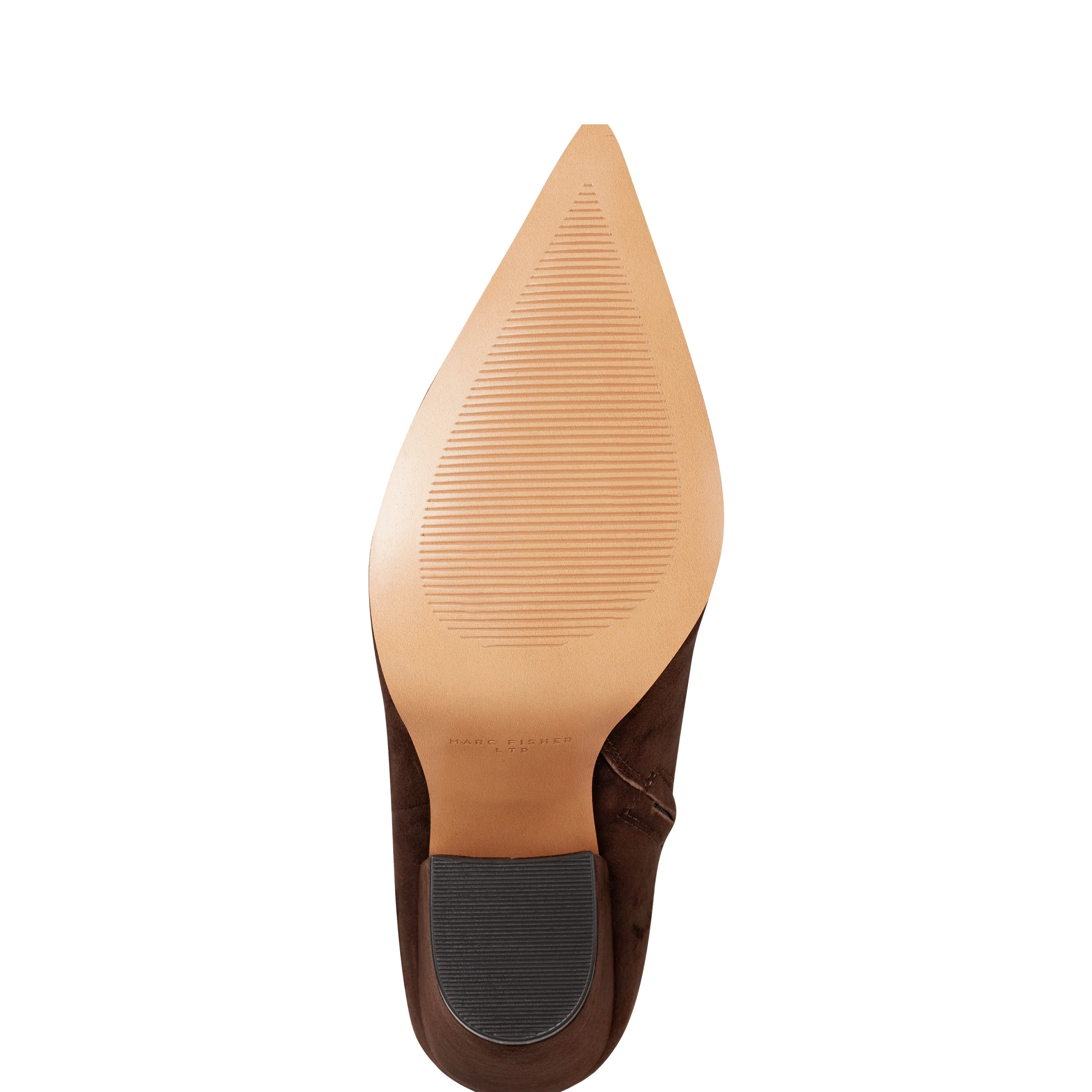 Elynna Block Heel Leather Bootie - Image 5