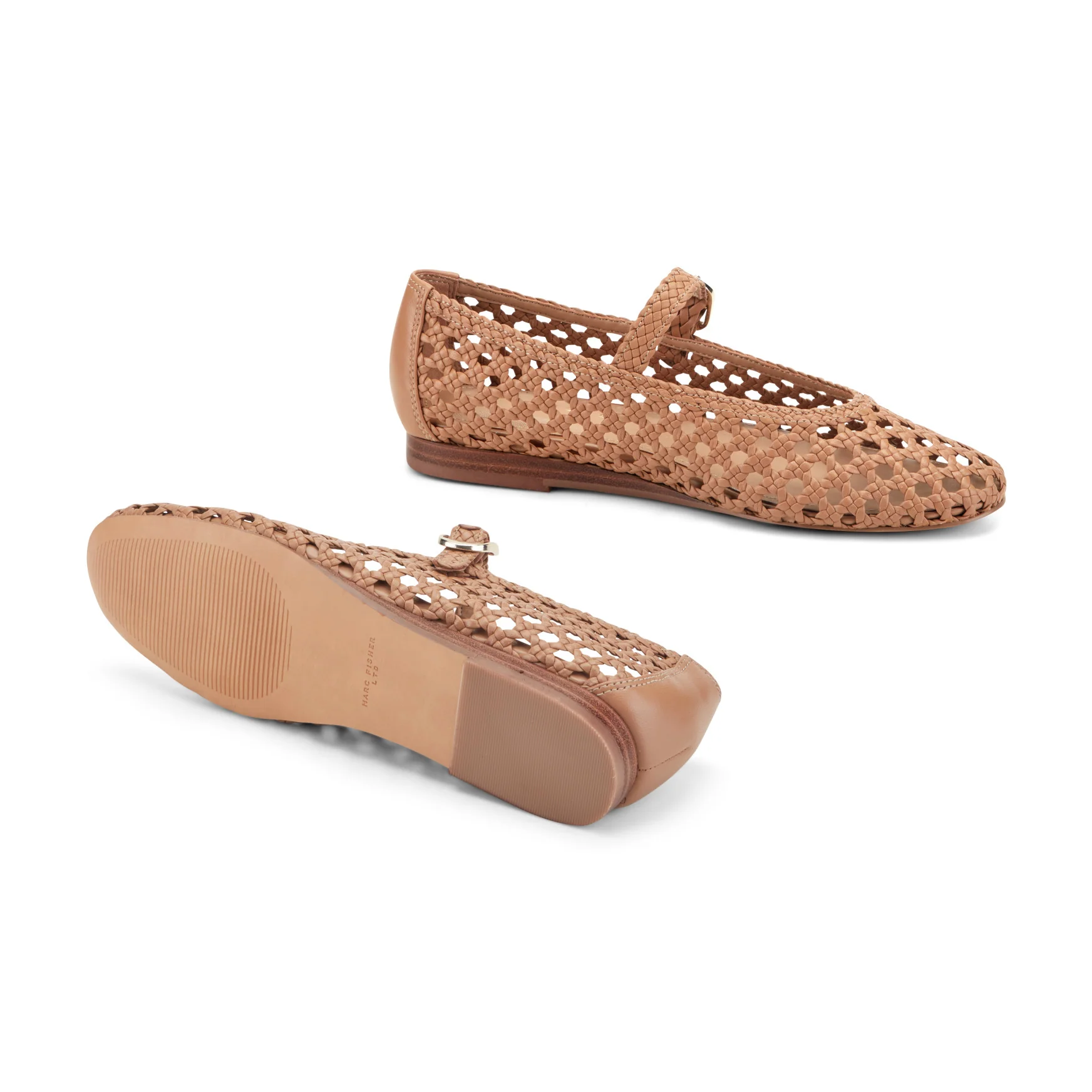Evonna Woven Leather Mary Jane Ballet Flat - Image 4