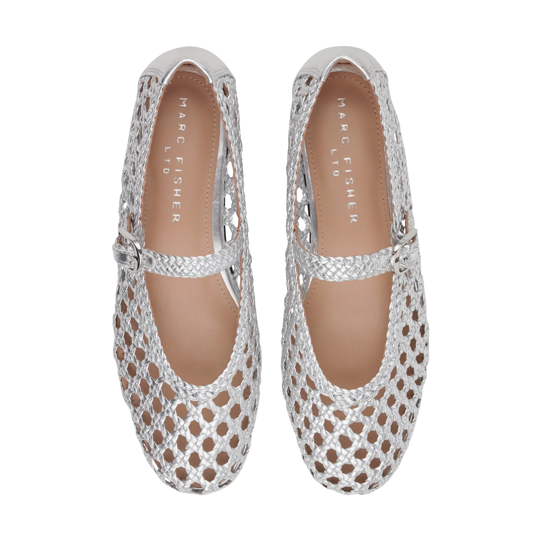 Evonna Woven Leather Mary Jane Ballet Flat - Image 5