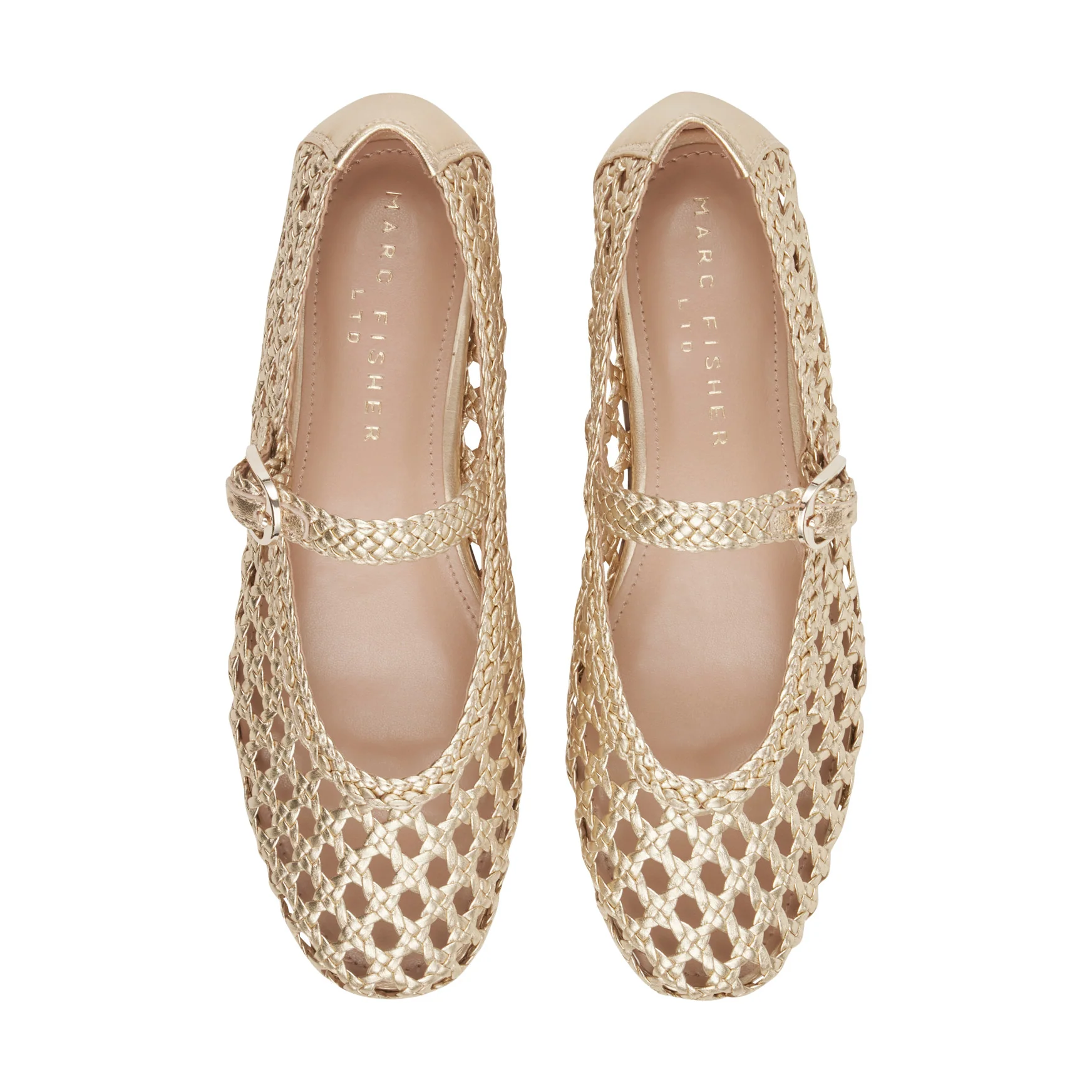 Evonna Woven Leather Mary Jane Ballet Flat - Image 5