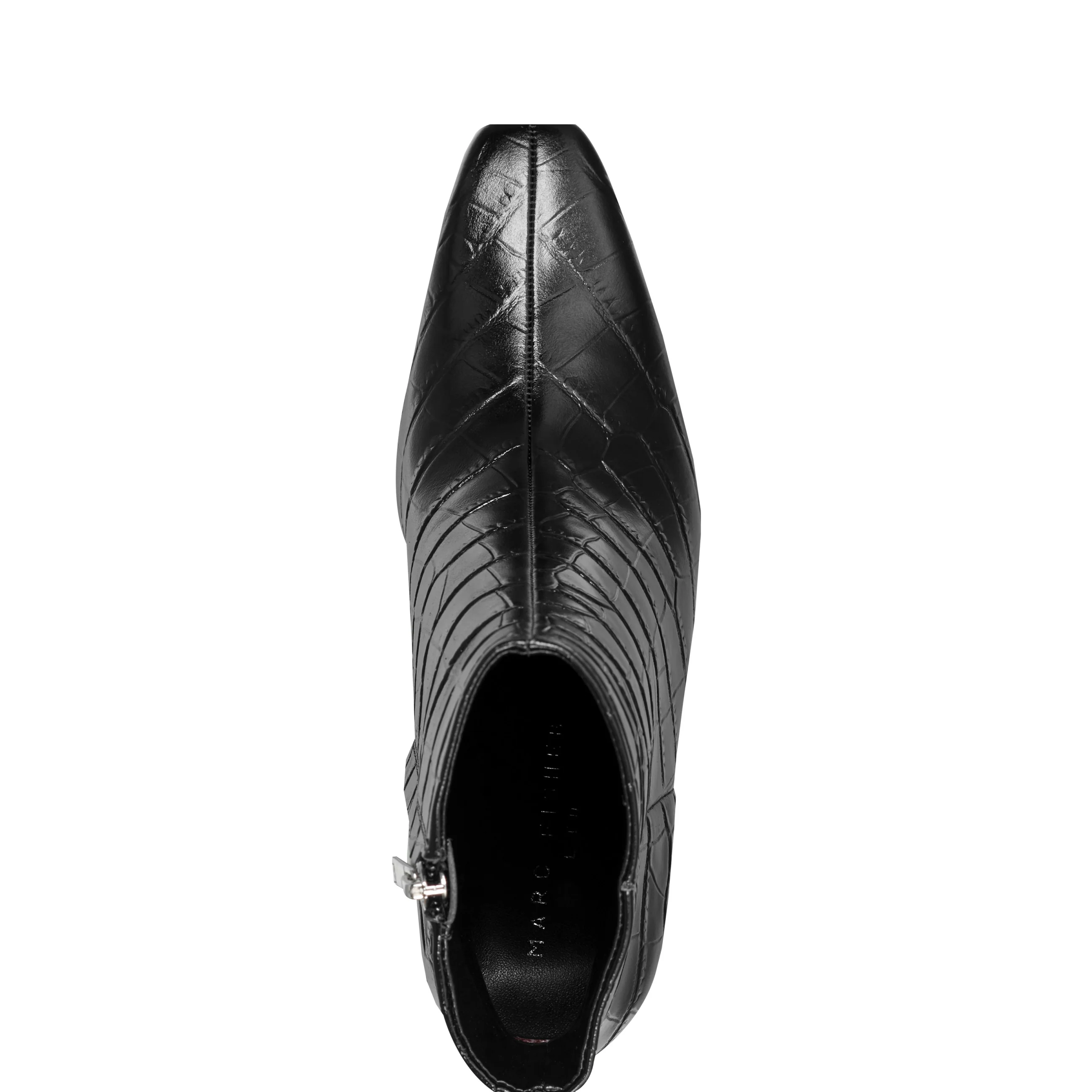 Novella Block Heel Leather Ankle Bootie - Image 3