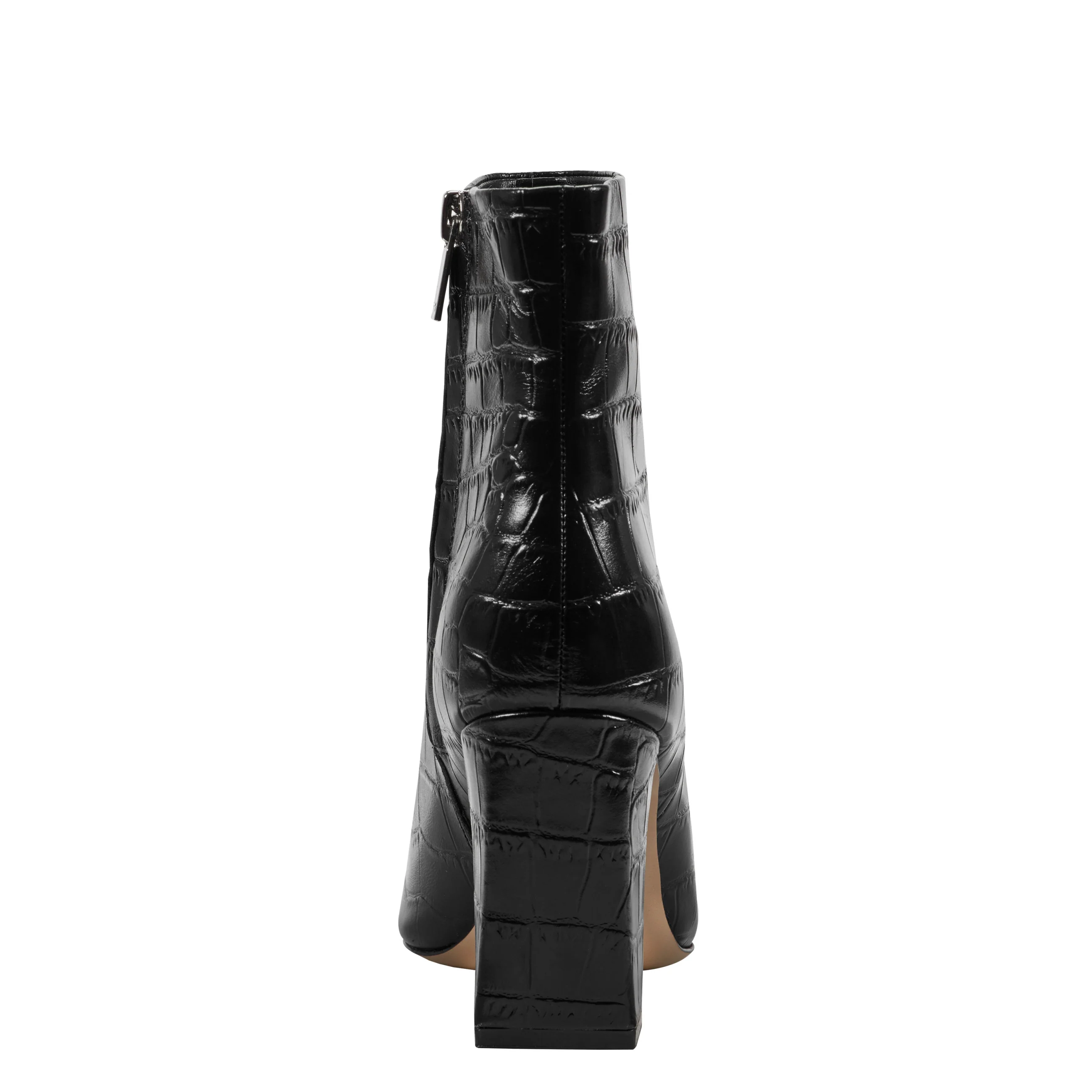 Novella Block Heel Leather Ankle Bootie - Image 4