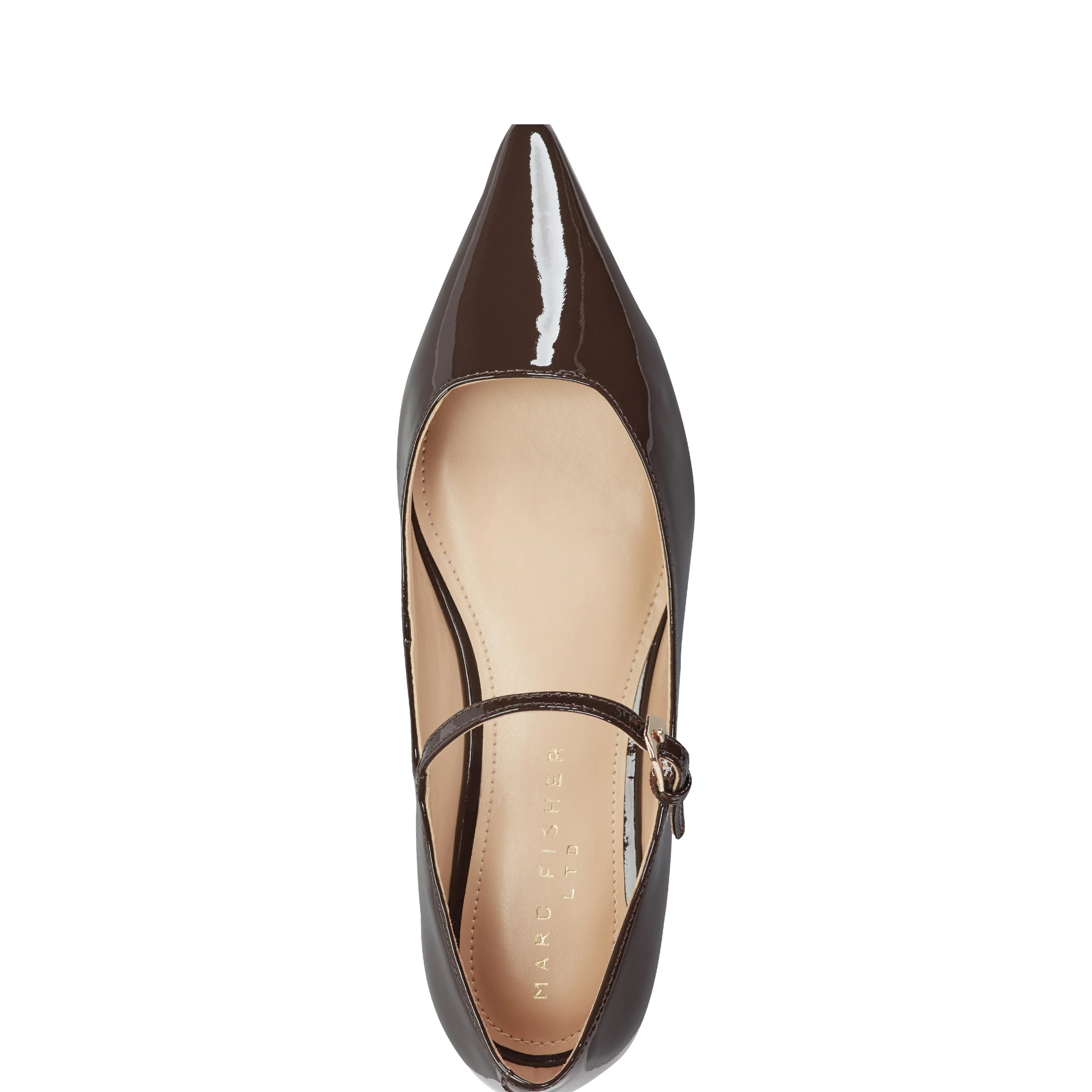 Trella Leather Mary Jane Flat - Image 3